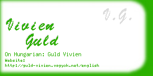 vivien guld business card